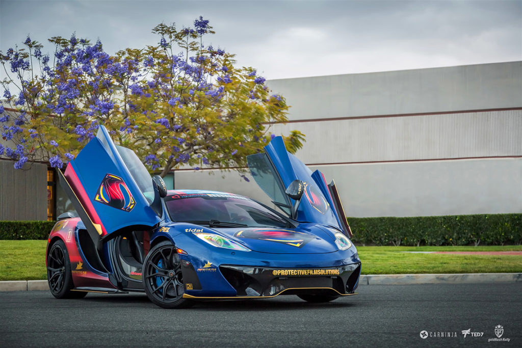 McLaren 12C Superman Wrap - KI Studios / Protective Film Solutions