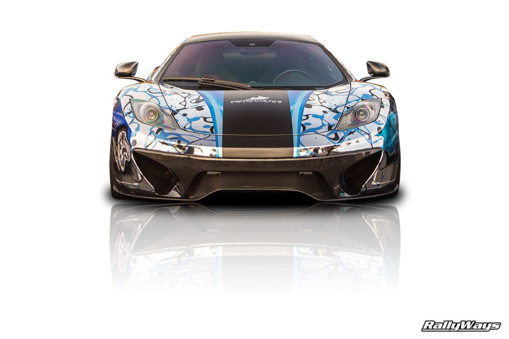 McLaren MP4-12C Aqua Wrap - Protective Film Solutions