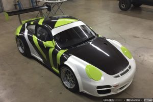 Porsche Race Car Wrap Process