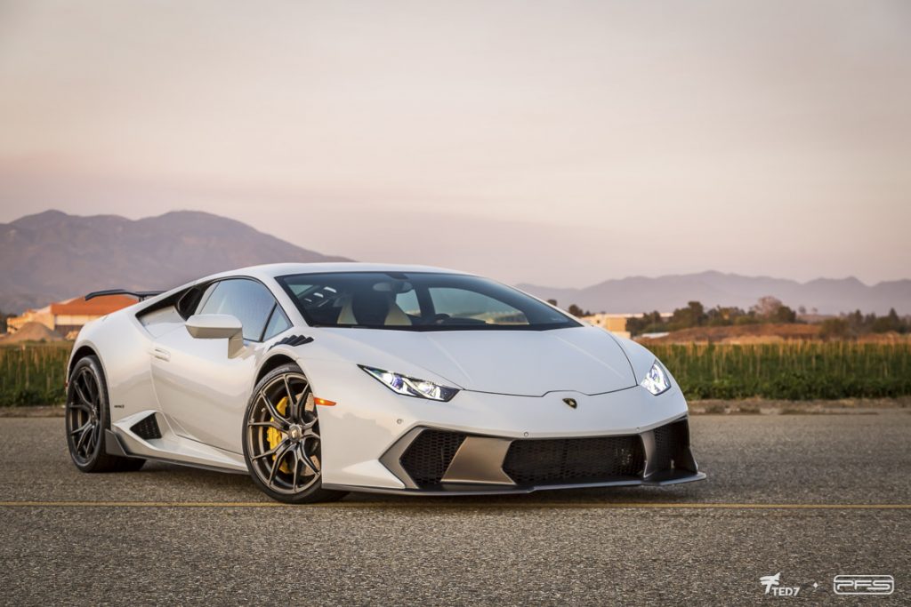 White Vorsteiner Lamborghini Huracan