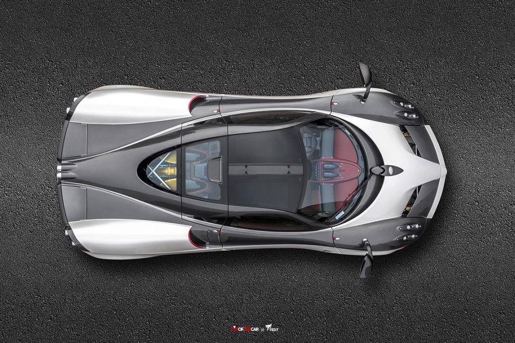 Pagani Huayra Top View - PFS