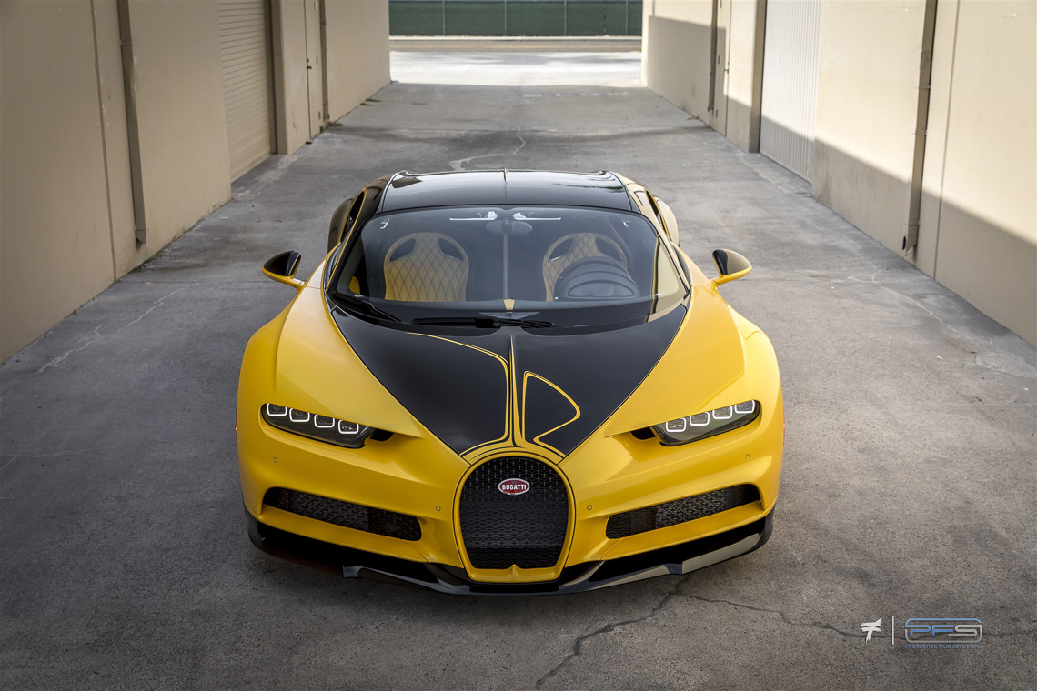 Bugatti Chiron Hellbee - Protective Film Solutions