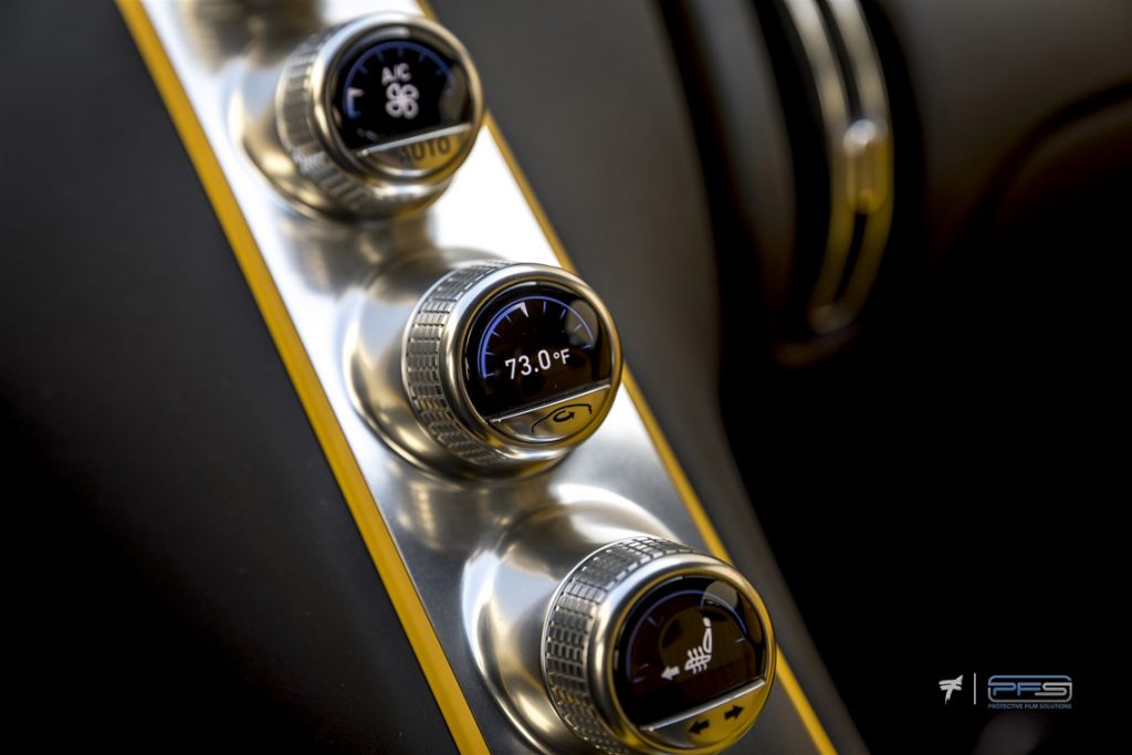 Bugatti Chiron Control Switches