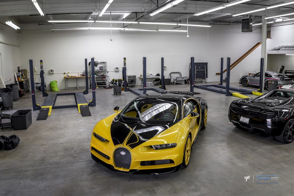 Bugatti Chiron at Protective Film Solutions