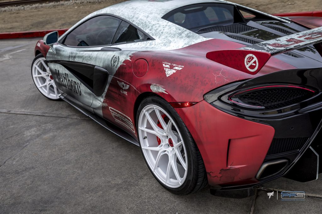 Pfs Mclaren 570 Vx Marlboro Mclaren Livery Protective Film Solutions