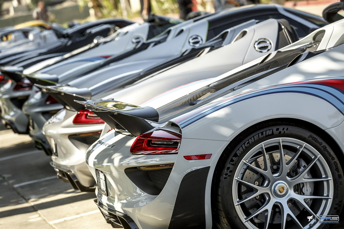 Porsche 918 Spyder Collection at PFS