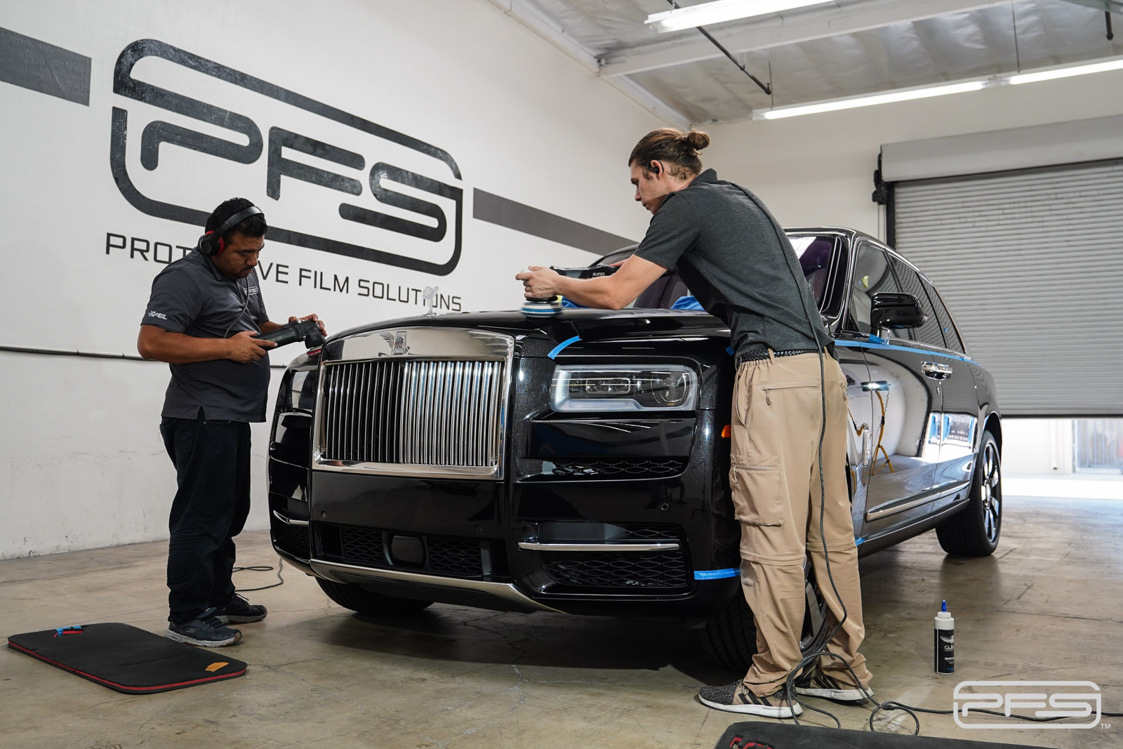 Paint Correction for a Rolls-Royce at PFS