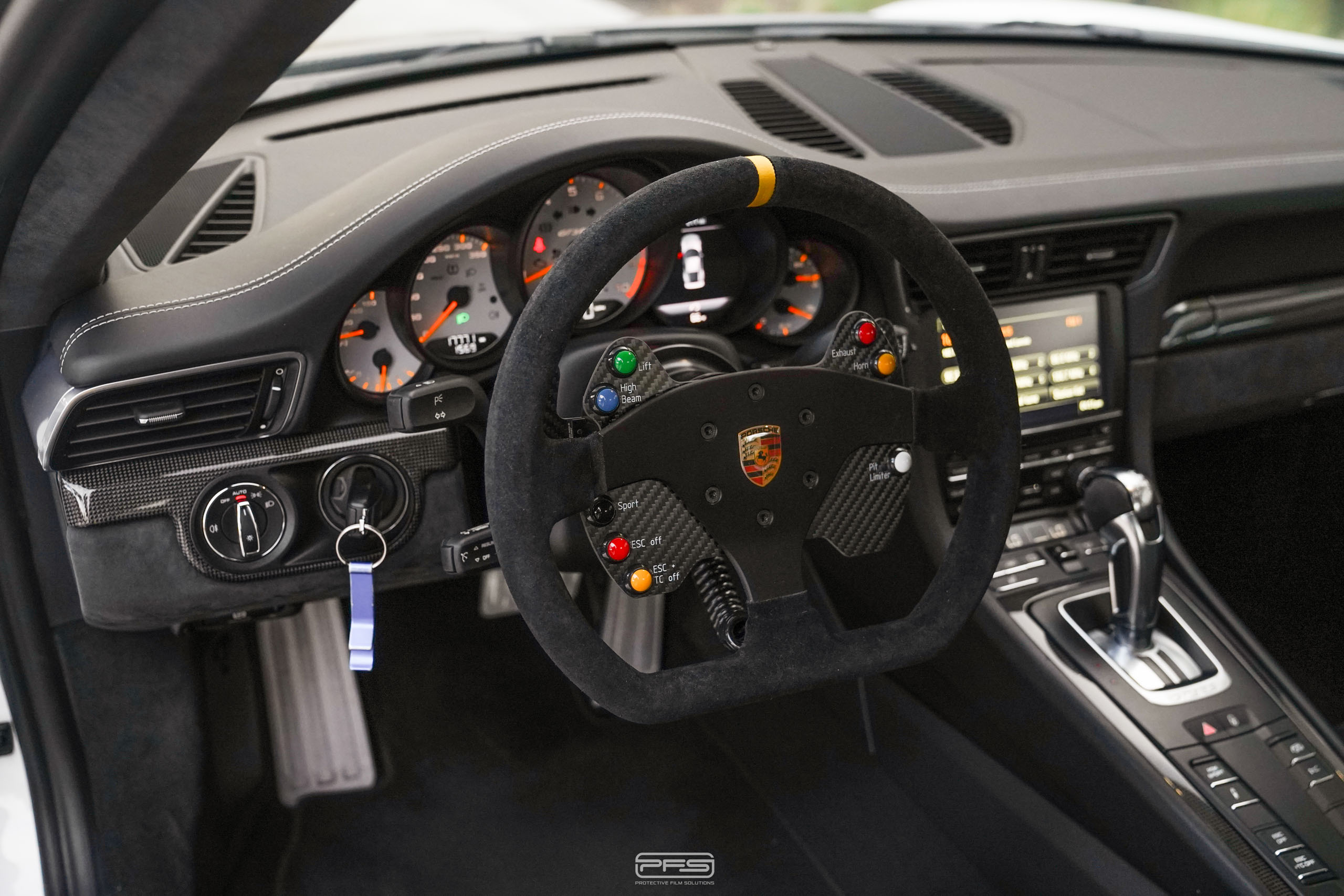 Porsche 911 GT3 RS Racing Steering Wheel