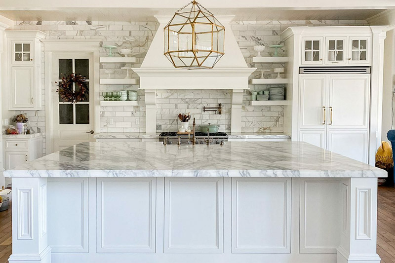 Luxury Kitchen Stone Top Protection - Santa Ana, California
