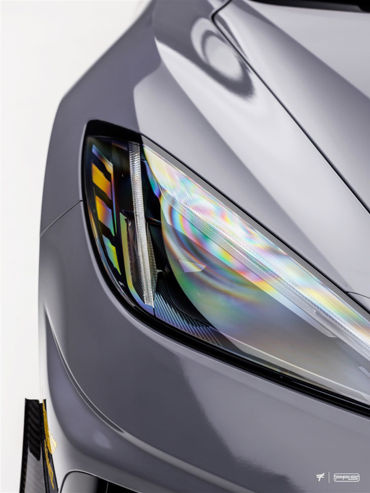 Corvette C8 Front Lights Detail