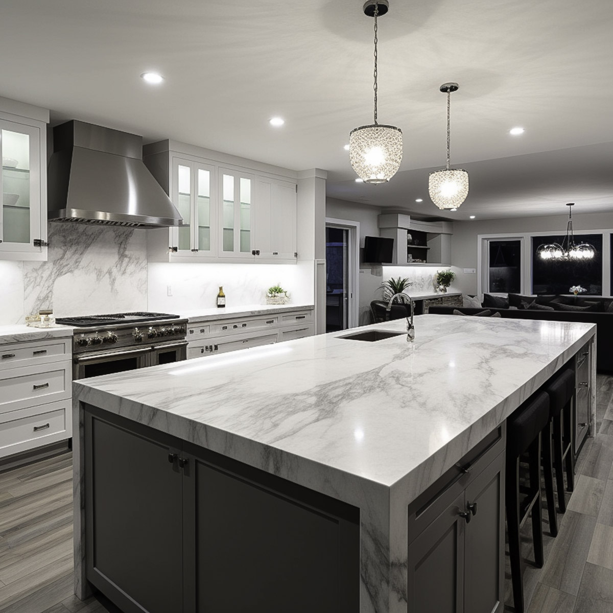 TuffSkin Stone Countertop Protection for Kitchens in OC California